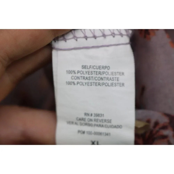 Jolt Long Bell Sleeves Sheer Blouse-Size XL - Picture 5 of 9